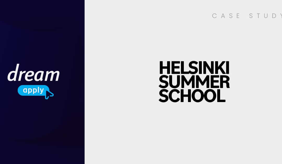 Helsinki Summer School simplified funnel management using DreamApply