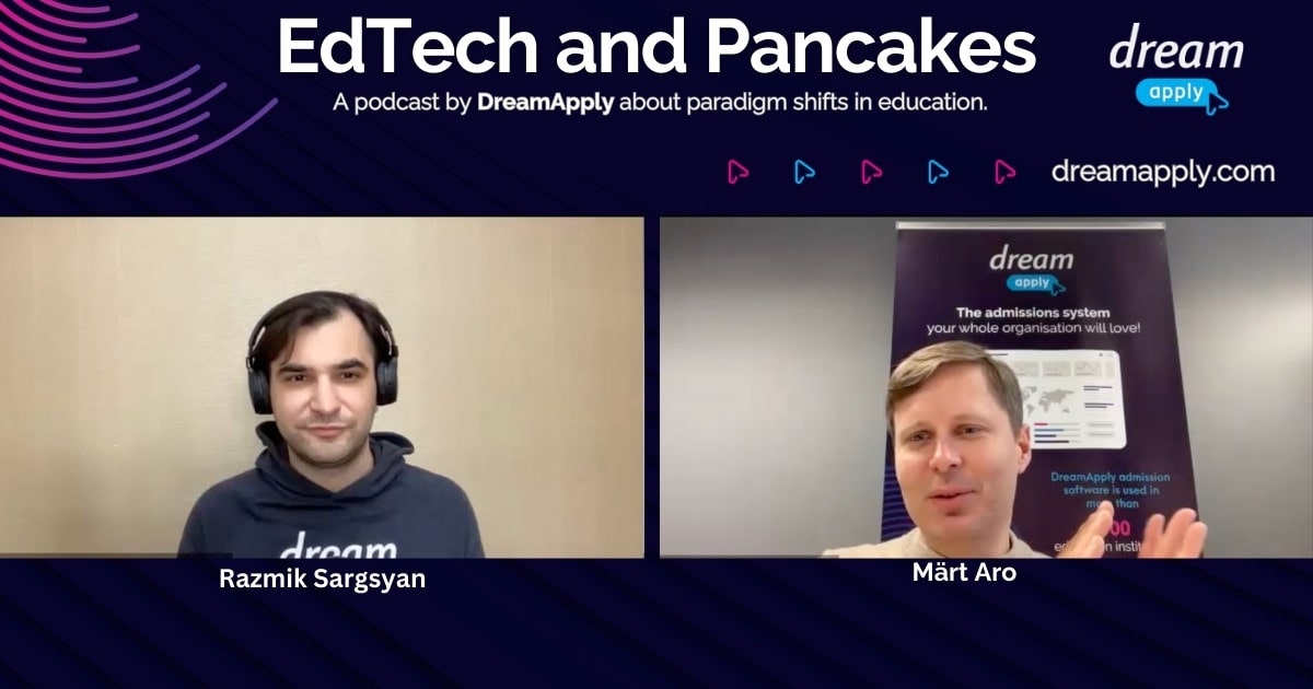 EdTech and Pancakes, brought to you by DreamApply, is a podcast about paradigm shifts in education