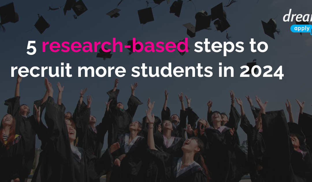 Research-based approach to recruiting more students
