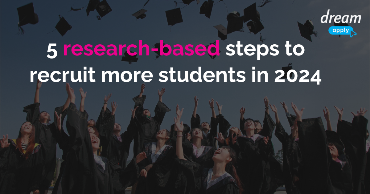 Research-based approach to recruiting more students