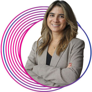 Adriana Villalobos, Corvinus University, reviewing student applications